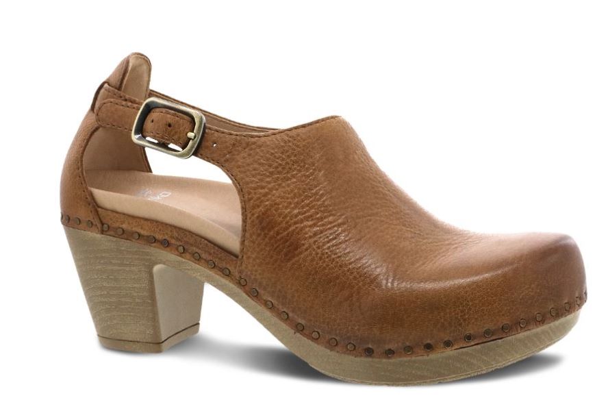 Dansko Tan Milled Burnished Sassy Women's Shoes 1831-371500
