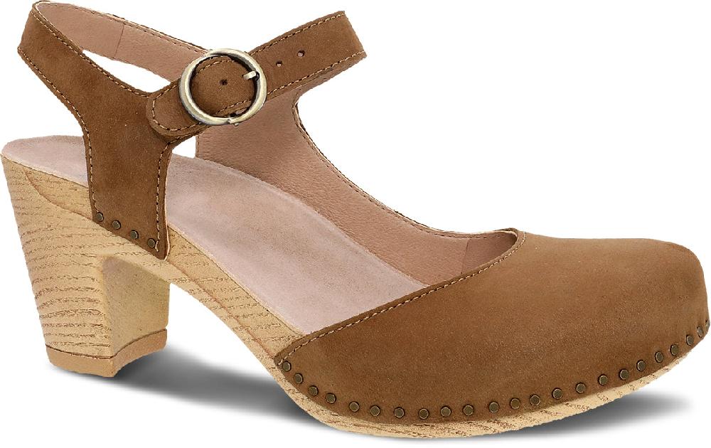 Dansko Tan Milled Nubuck Taytum Women's Sandals 3114-371400