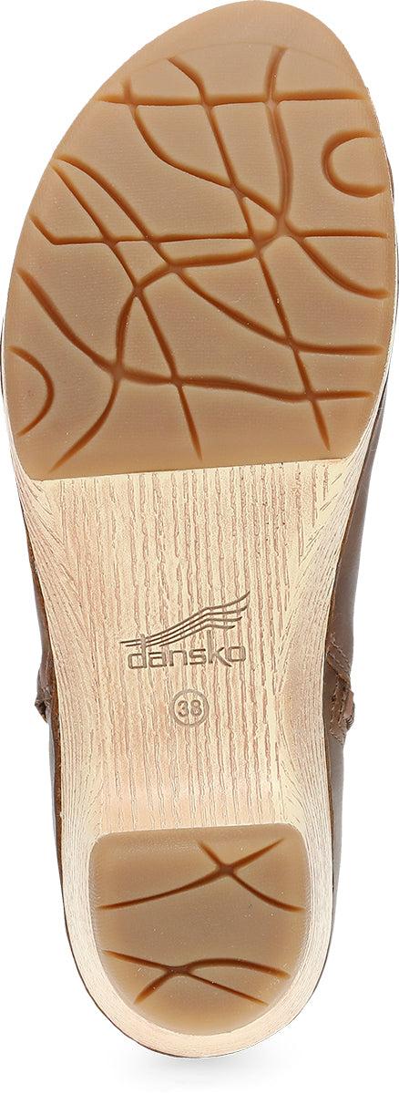 Dansko Tan Oiled Pull Up Women's Booties 2217-641400