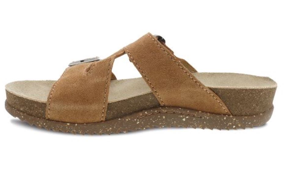 Dansko Tan Suede Dayna Womens Casual Sandal 2106-370300