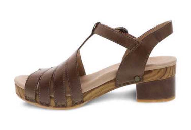Dansko Taupe Mara Burnished Calf Ladies Sandals MARA-TAUPE