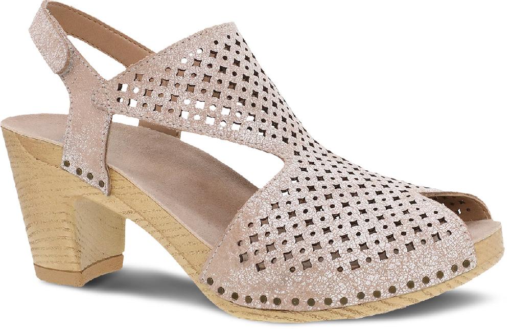 Dansko White Vintage Leather Teagan Women's Sandals 3115-011400