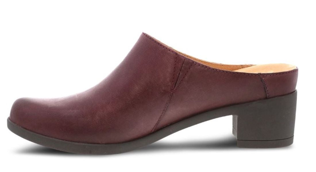 Dansko Wine Burnished Nubuck Carrie Women's Mules 3218-882300