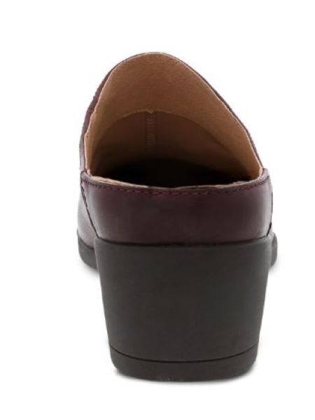 Dansko Wine Burnished Nubuck Carrie Women's Mules 3218-882300