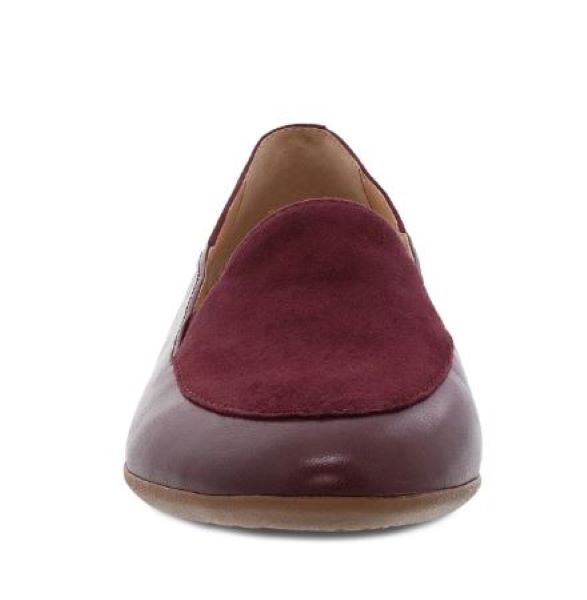 Dansko Wine Glazed Leather Lace Women's Loafers 2040-880600