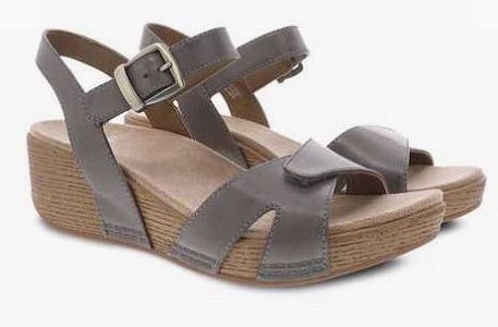 Dansko Women's Laurie Stone Burnished Calf Sandal 1823-790600