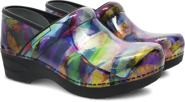 Dansko XP 2.0 Color Wash Patent Womens Clog Shoes 3950-420202