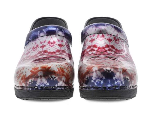 Dansko XP 2.0 Metallic Tie Dye Patent Womens Comfort Shoes 3950-270202