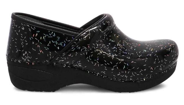Dansko XP 2.0 Rainbow Flecks Patent Womens Clogs 3950-580202