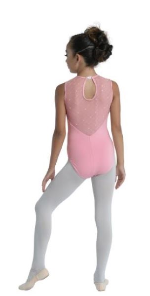 Danznmotion Children's Tank Leotard With Clear Sequins 20114C