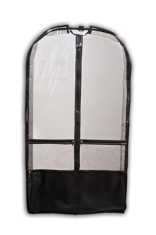 Danznmotion Clear Competition Garment Bag Black B597-BLK