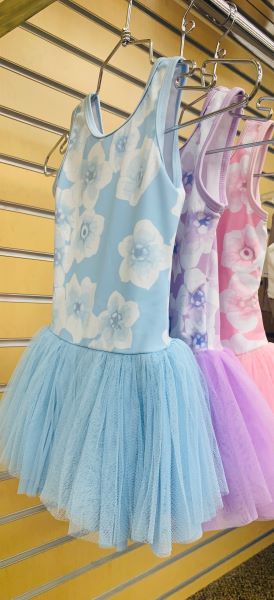 Danznmotion Mia Forget-Me-Not Print Tank Dress 22206C *More Colors Available