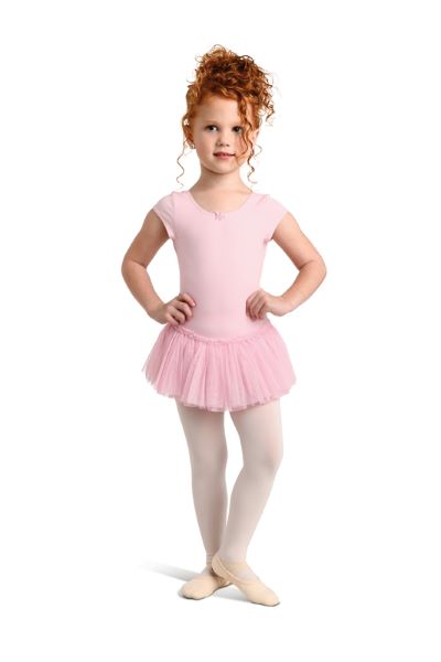 Danznmotion Short Sleeve Dress With Bow Back Accent 2463C *More Colors Available