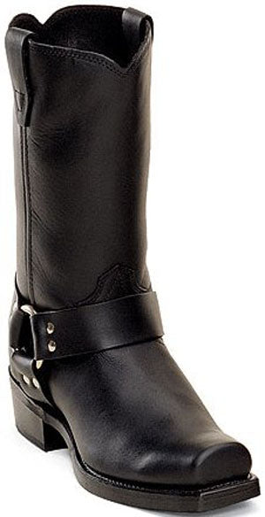 DB510 Black Oiled Leather Harness Durango Mens Western Cowboy Boots