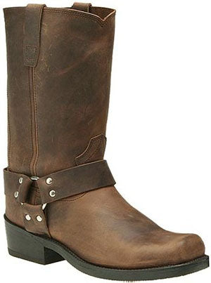 DB594 Goucho Distressed Leather Harness Durango Mens Western Boots