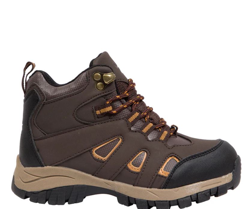 Deer Stages Brown Drew Children's Hiking Boots DREW-BRN