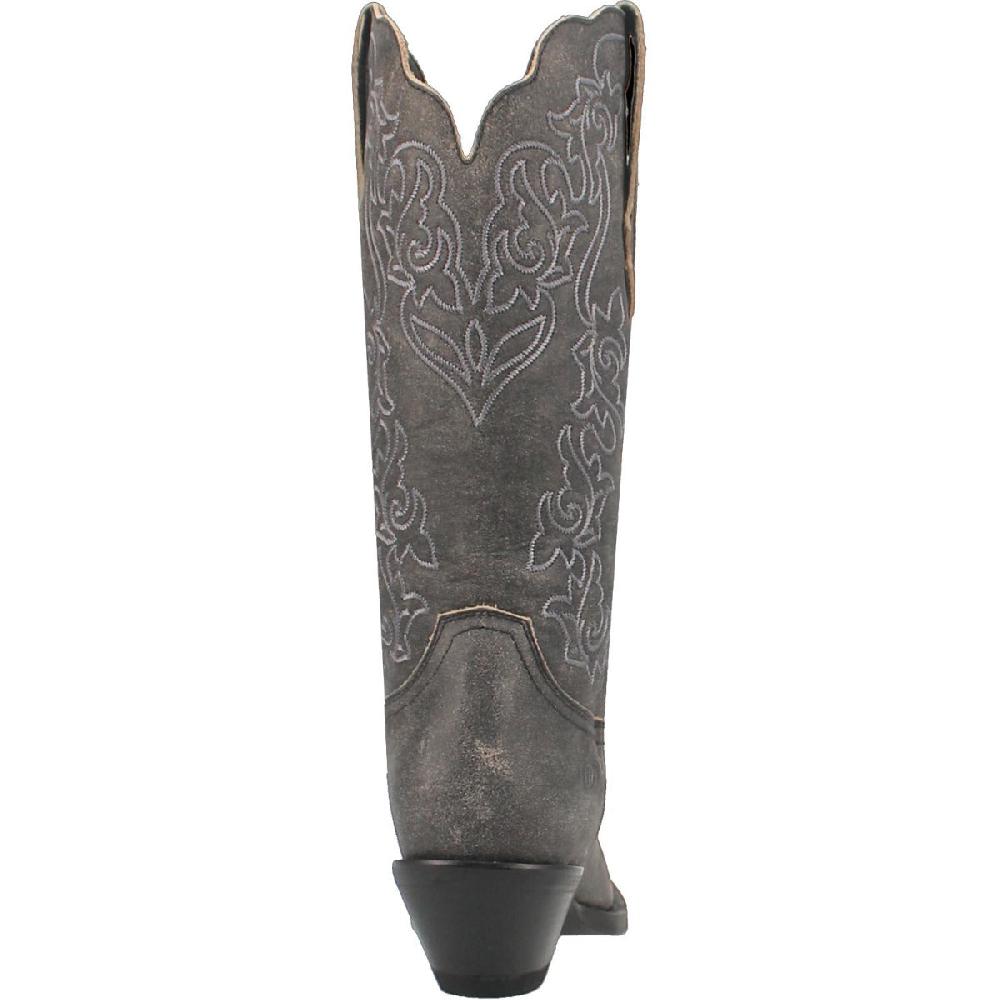 Dingo Black Flirty N' Fun 13 Inch Women's Almond Toe Western Boots DI171-BLACK