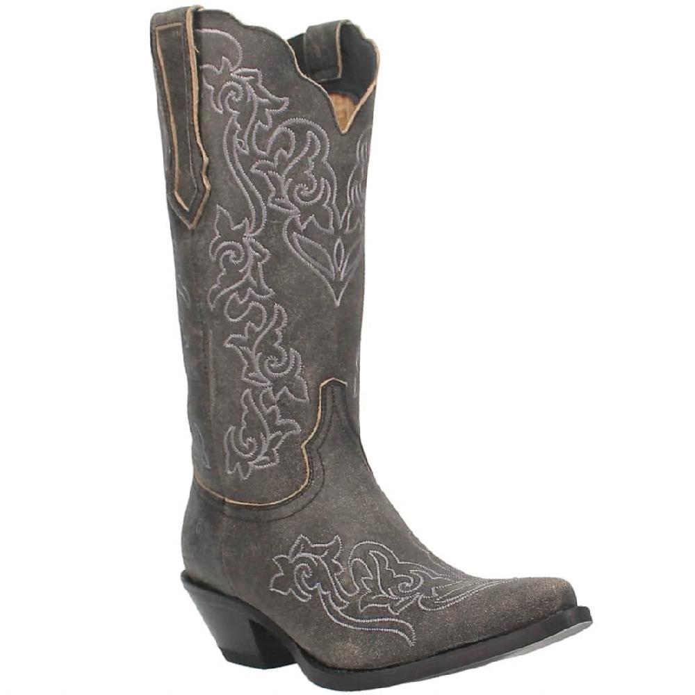 Dingo Black Flirty N' Fun 13 inch Women's Almond Toe Western Boots DI171-BLACK