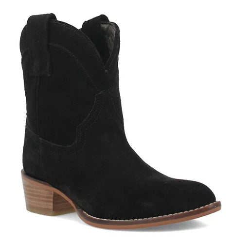 Dingo BlackTumbleweed Leather Bootie DI561-BLK