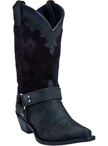 Dingo Clipper Hair Black Western Ladies Boots DI7530