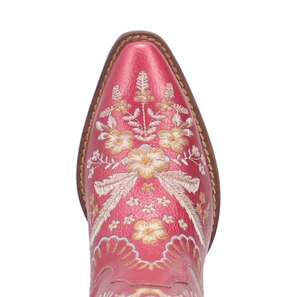 Dingo Fuchsia Metallic Primrose Womens Western Boots DI748-FUSCHIA