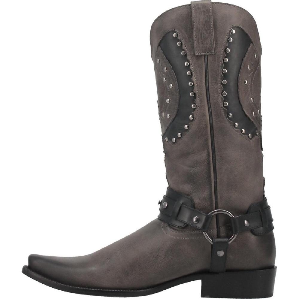 Dingo Grey War Eagle Mens Western Boots DI851-GREY