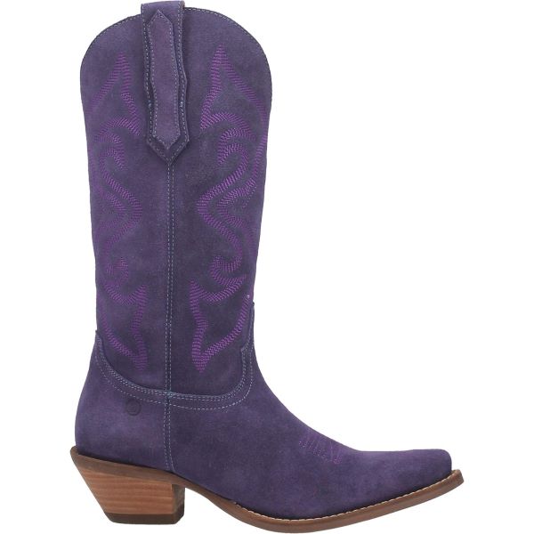 Dingo Plum Out West 13 Inch Womens Western Boots DI920-PLUM