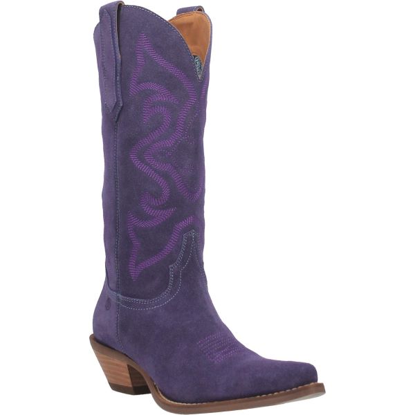 Dingo Plum Out West 13 inch Womens Western Boots DI920-PLUM