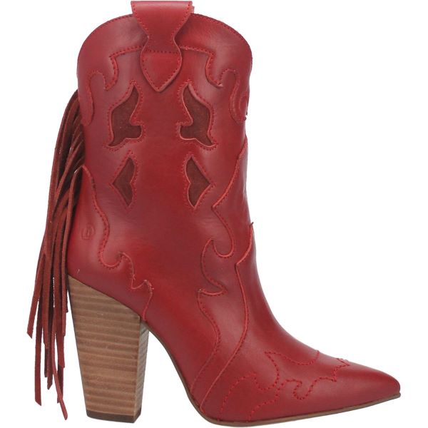 Dingo Red Lady's Night Womens Boots DI911-RED