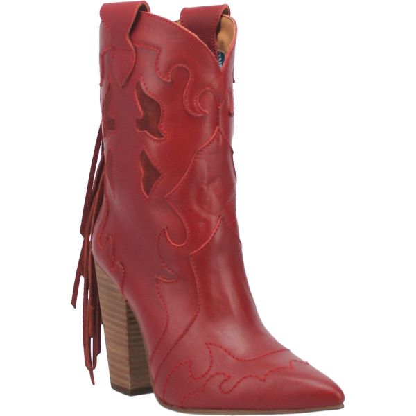 Dingo Red Lady's Night Womens Boots DI911-RED
