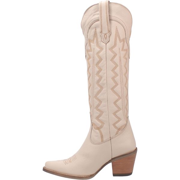 Dingo Sand High Cotton Women's Tall 16 Inch Snip Toe Western Boots DI936-SAND