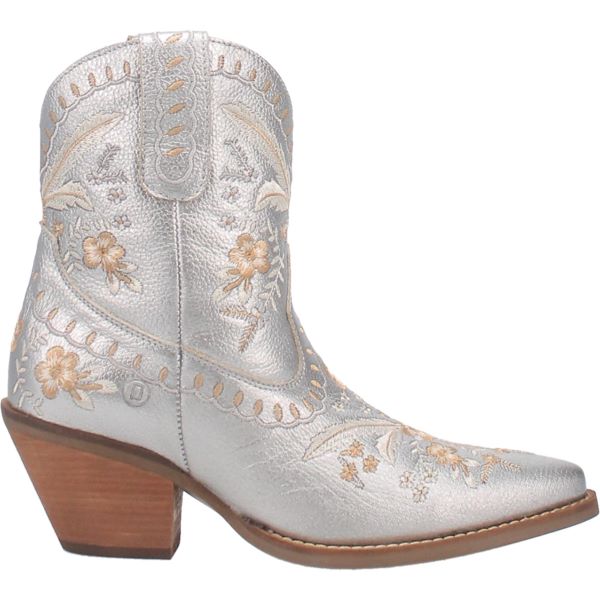 Dingo Silver Primrose Womens Western Boots DI748-SILVER