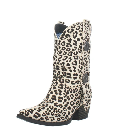 Dingo Snow Leopard True West Ladies Western Boots DI373-SL