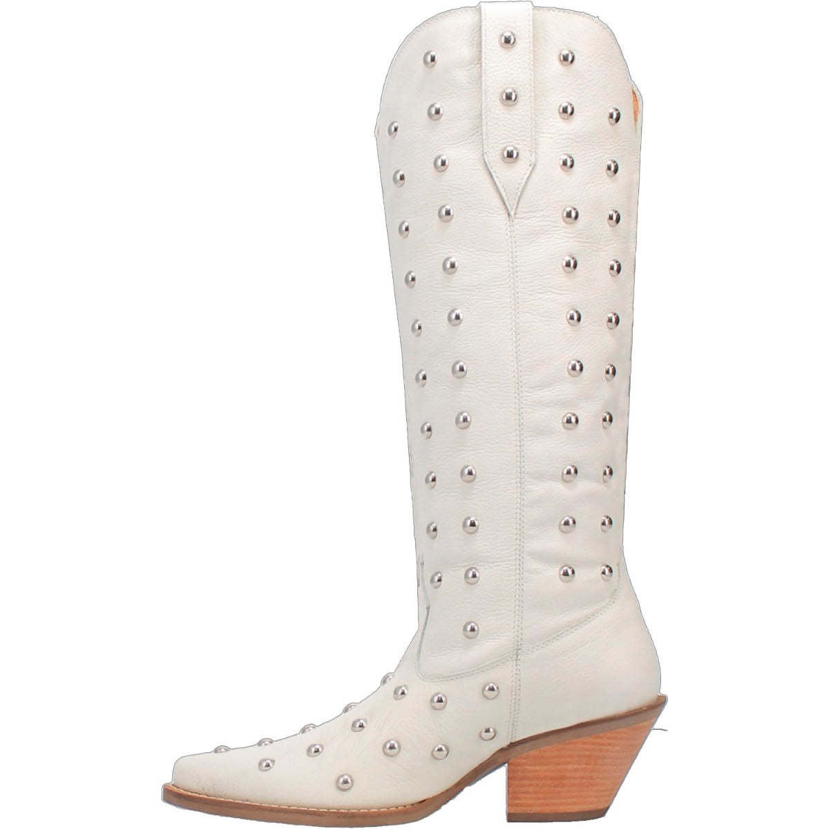 Dingo White Broadway Bunny 16 Inch Women's Snip Toe Western Boots DI155-WHITE