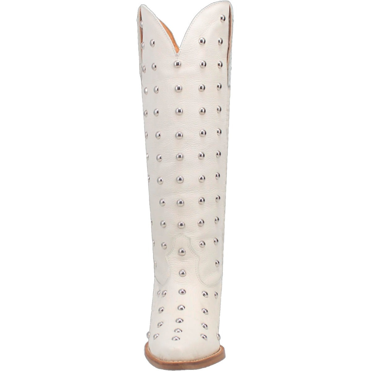 Dingo White Broadway Bunny 16 Inch Women's Snip Toe Western Boots DI155-WHITE