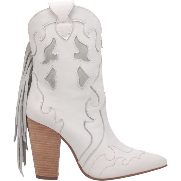 Dingo White Lady's Night Womens Boots DI911 WHITE