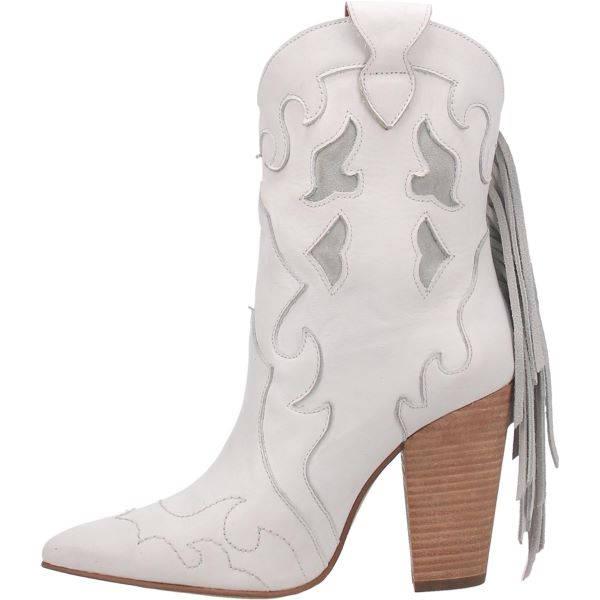 Dingo White Lady's Night Womens Boots DI911 WHITE