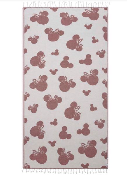 Disney X Sand Cloud Natural Mickey Minnie Balloons 37 X 67 Beach Towel DIS22TOW005NATR