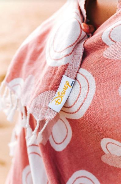 Disney X Sand Cloud Pink Minnie Bows 37 X 67 Beach Towel DIU22TOW006CLYR