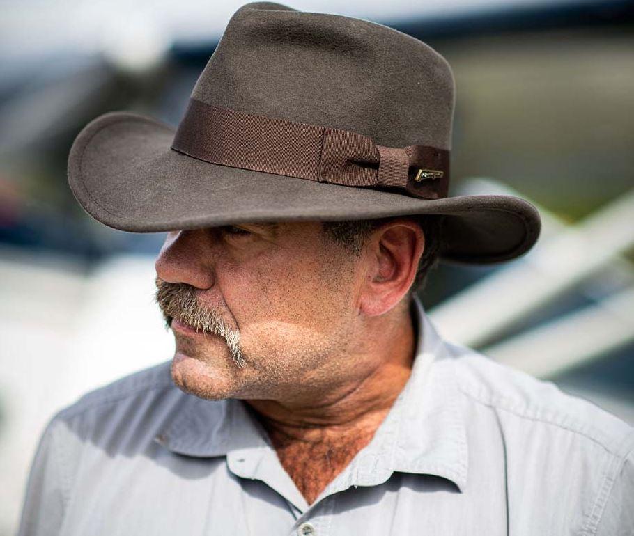 Dorfman Pacific Officially Licensed Indiana Jones Collection Belloq Brown Men's Fedora Hat IJ557-BROWN