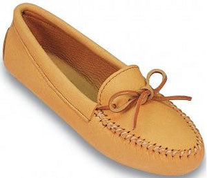 Double Deerskin Softsole Casual Minnetonka Moccasin Womens Shoes