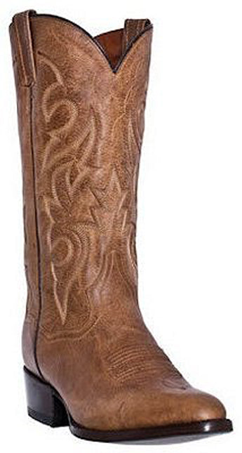 DP2209 Milwaukee Sand Mignon Leather Mens Western Cowboy Boots