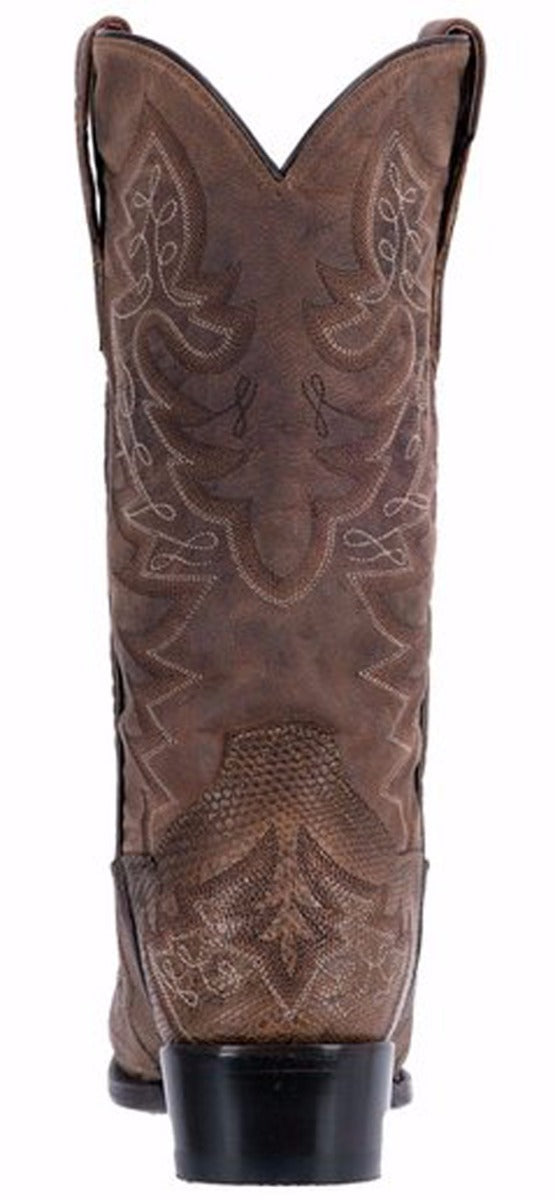 DP2361 ASHEVILLE Apache Stitched Lizard Womens Western Cowboy Boots