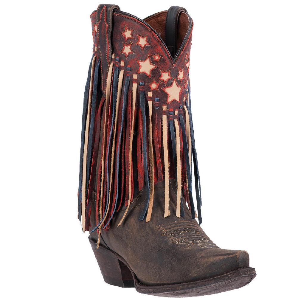 DP3531 Liberty Fringe Dan Post Womens Western Boots