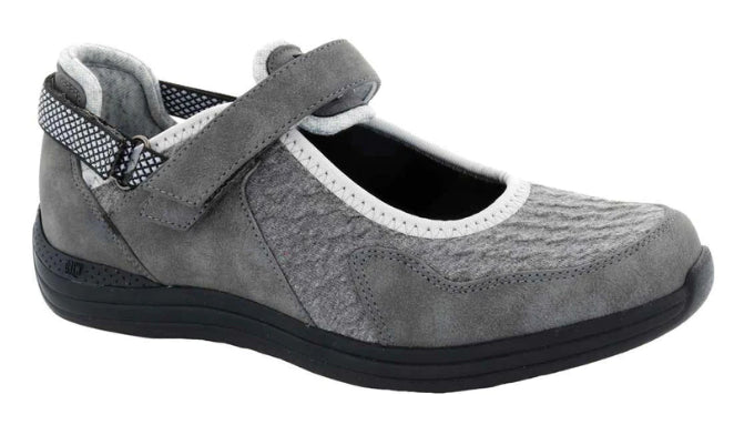 Drew Grey Stretch Buttercup Mary Jane Womens Shoes 14802-43