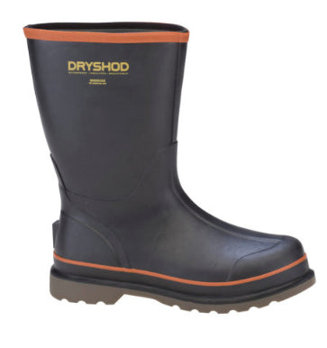 Dryshod Black Hogwash Steel Toe Work Boot HGST-MM-RD