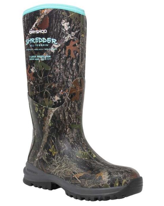 Dryshod Camo Women's Shredder MXT Hunting Boots SHX