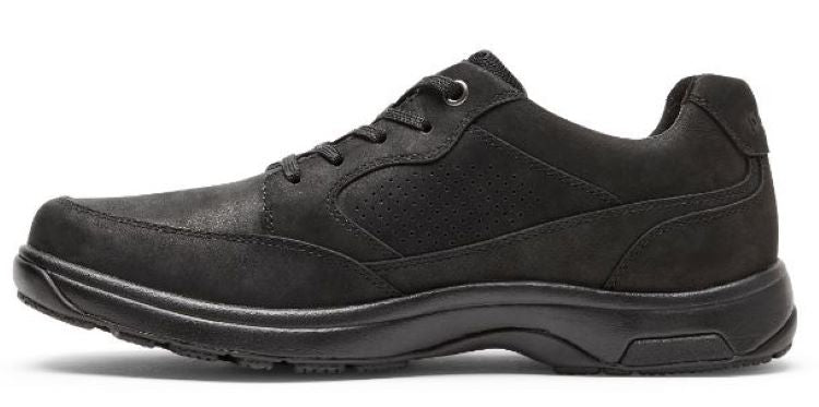 Dunham Black Leather 8000 Blucher Mens Shoes CI6371-BLK