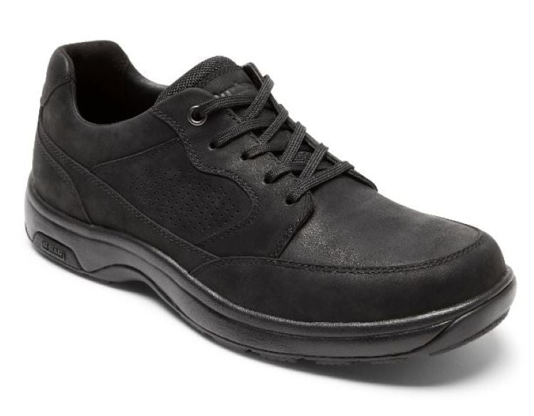 Dunham Black Leather 8000 Blucher Mens Shoes CI6371-BLK