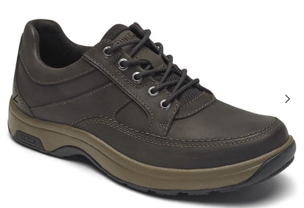 Dunham Brown Nubuck Midland Waterproof Mens Oxford Shoes CH3005